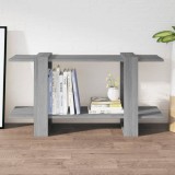 vidaXL Bibliotecă, gri sonoma, 100x30x51 cm, lemn compozit