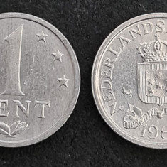 Antilele Olandeze 1 cent 1980