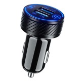 Cumpara ieftin incarcator USB (en) z8-b-2xusb qc3.0 4 RIDE (18W, culoare negru)