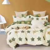 LENJERIE DE PAT PERCALLE IMPRIMAT (PRC73) - king size 6 piese