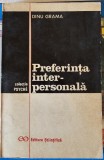 Preferinta interpersonala