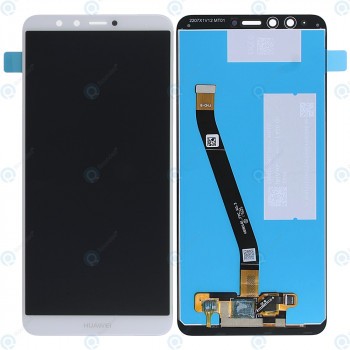 Huawei Y9 2018 (FLA-L21 FLA-LX2) Modul display LCD + Digitizer alb foto