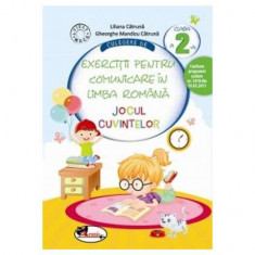 Culegere de exerciții pentru comunicare în limba română Jocul cuvintelor Clasa a II-a - Paperback - Gheorghe Mandizu Cătrună, Liliana Cătrună - Aramis
