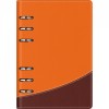 Agenda organizer B6 cu 6 inele Orange Line