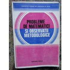 Constantin N. Udriste - Probleme de matematici si observatii metodologice (1980)