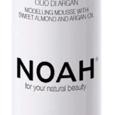 Spuma naturala modelatoare pentru par cu ulei de argan, 250ml, Noah