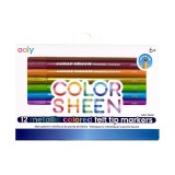 Cumpara ieftin Carioci Colorate metalice-Color Sheen-set de 12