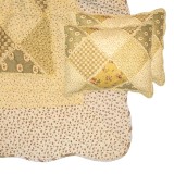 Cumpara ieftin Set cuvertura pat, 2 fete perna textil multicolor 230x250 cm