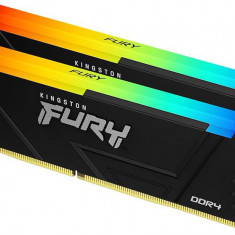 Memorie RAM Kingston Fury Beast, DIMM, DDR4, 16GB, 3200MHz, CL16, 1.35V, Kit of