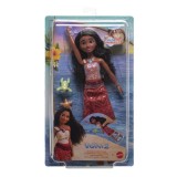 DISNEY PRINCESS COLOR CHANGE SET PAPUSA VAIANA INNOT CU ACCESORII