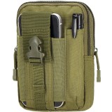Borseta sport de brau, impermeabila, cu prindere la curea, 18x12x5cm, verde Household NewTrend