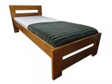 Pat din lemn masiv Levis 90x200