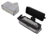 Conector HDC 24 pini 500V 16A tată-mamă