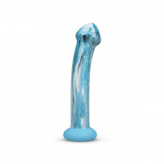 Dildo Anal din Sticla Ocean Ripple 17.6 cm