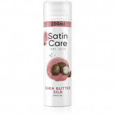 Gillette Satin Care Shea Butter gel pentru bărbierit pentru femei 200 ml
