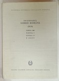 DICTIONARUL LIMBII ROMANE ( DLR ), TOMUL VIII , PARTEA I , LITERA P : P - PAZUI , redactori IORGU IORDAN ...ION COTEANU , 1972