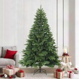 VidaXL Brad de Crăciun artificial cu ramuri articulare Verde 240 cm 42019315