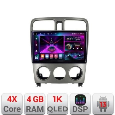 Navigatie Subaru Forester 2004-2008 A-FORESTER 4+64 InCell Display 1K Android Waze USB Navigatie Internet Youtube Radio CarStore Technology foto