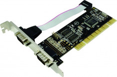 Card adaptor Logilink PCI la 2 x SERIAL DB9M foto