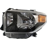 Far TOYOTA TUNDRA, 05.2013-2018, partea stanga, fara day running lumini; Type= USA; HB2+PY27/7W+W5W; electrical; negru rim; halogen,