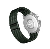 Curea polimer compatibila cu Huawei Watch GT 7 46mm, Telescoape QR, 22mm, Carbon Green