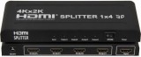 Splitter HDMI 4c 1.4a cu amplificare 4k 30Hz
