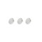 Set 3 magneti foarte puternici, gri, disc, simplu, 5 mm X 2 mm