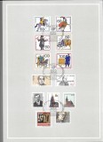 Germania FDC 1990 27 timbre aniversare 500 ani posta