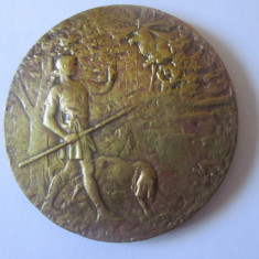 Rara! Medalie bronz Franta-Expozitia canina Paris 1929