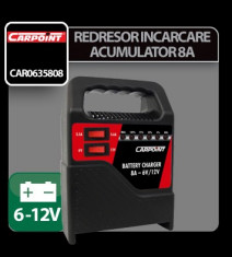 Redresor incarcare acumulator Carpoint 2/8A - 6/12V - CRD-CAR0635808 Auto Lux Edition foto