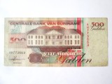 Rara! Surinam/Suriname 500 Gulden 1991 la cel mai mic pret