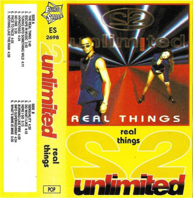 Casetă audio 2 Unlimited &amp;ndash; Real Things foto