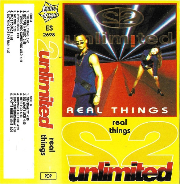 Casetă audio 2 Unlimited &ndash; Real Things