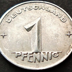 Moneda 1 PFENNIG RDG - GERMANIA DEMOCRATA, anul 1953 *cod 1104 E = MULDENHÜTTEN