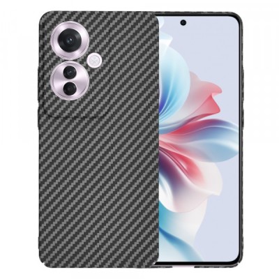 Husa pentru Oppo Reno11 F, Techsuit, Carbonite FiberShell, Neagra foto