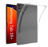 Cumpara ieftin Husa GIOPUEY pentru Samsung Galaxy Tab S9 Plus S9 FE Plus, transparenta - RESIGILAT