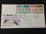 Anglia 1980 - Dirijori, serie pe FDC