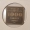 Hungary, Ungaria, 1000 Forint Tivadar Pusk&aacute;s, 2008, KM#809, comemorativa, patrata