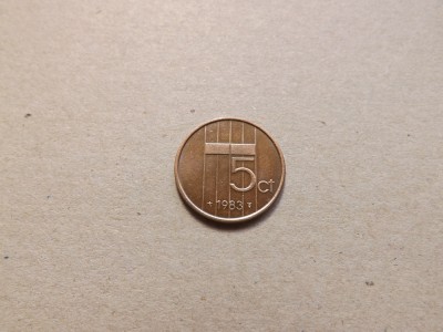 Olanda 5 centi 1983 foto