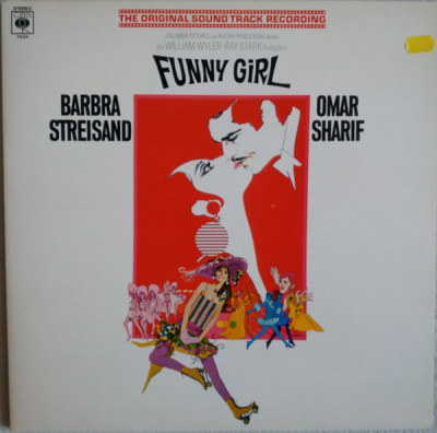 Vinil Barbra Streisand, Omar Sharif &amp;ndash; Funny Girl (Sound Track ) (-VG) foto