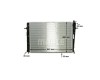 Radiator apa Hyundai Tucson, 2004-2010, Kia Sportage, 2005-2010 Motor 2.0 Crdi, Aluminiu/Plastic Brazat, 640x448x16, SRL, OE: 253102e550,