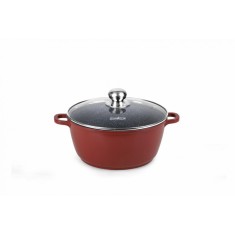 Cratita din aluminiu Heinner Calabria, 2.5 l, 20 x 9 cm, interior ceramic