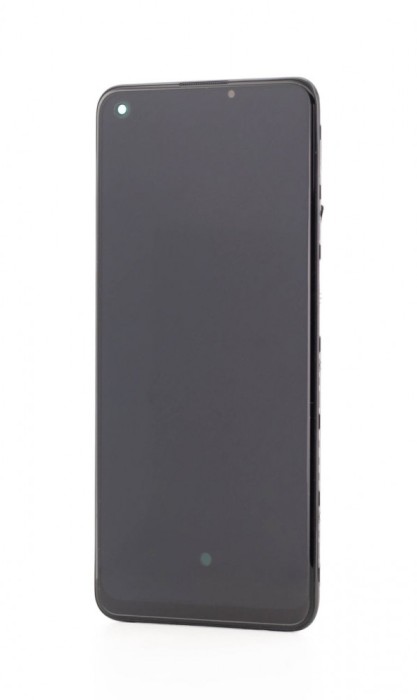 LCD Oppo A74 4G, Black + Rama, Service Pack