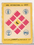 Bnk cld Calendar de buzunar 1972 Editura Ceres Anul international al cartii