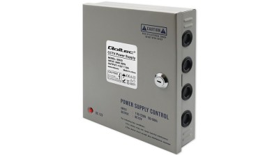 Driver LED Qoltec 12VDC | 10A | 9 canale foto