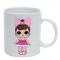 Cana alba personalizata LOL,123, INOVATIX&reg;. 330ml