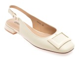 Pantofi GRYXX albi, 63003, din piele naturala