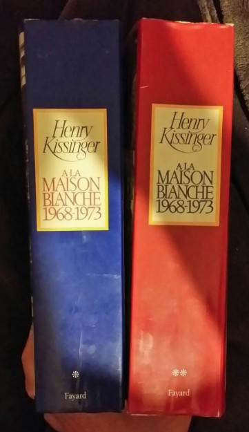 Henry Kissinger - A la maison blanche 1968-1973 (2 volume)