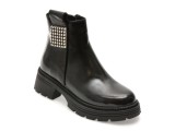 Ghete GRYXX negre, 2062172, din piele naturala lacuita