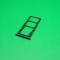 Samsung A12 Suport SIM negru A125F, A127F SWAP
